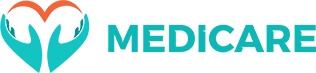 health and medical wordpress theme Medicare logo transparent background